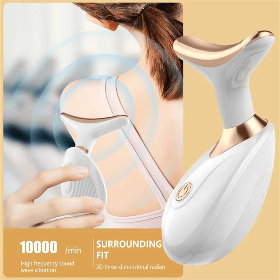 Portable anti Wrinkle Double Chin Universal Electric Face Firming Massager Multi-Dimensional Face Beauty Device