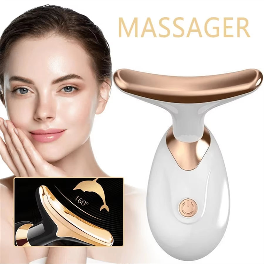 Portable anti Wrinkle Double Chin Universal Electric Face Firming Massager Multi-Dimensional Face Beauty Device